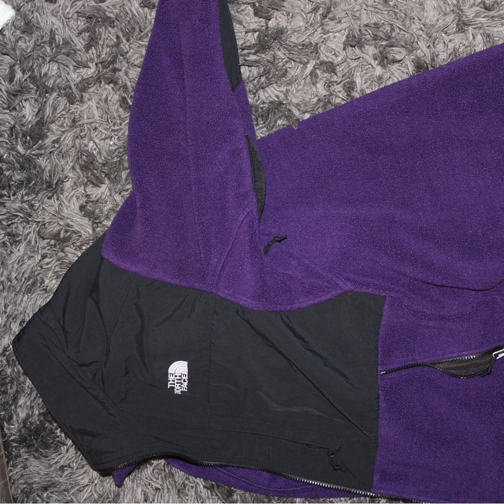 The North Face Purple and Black Jacket